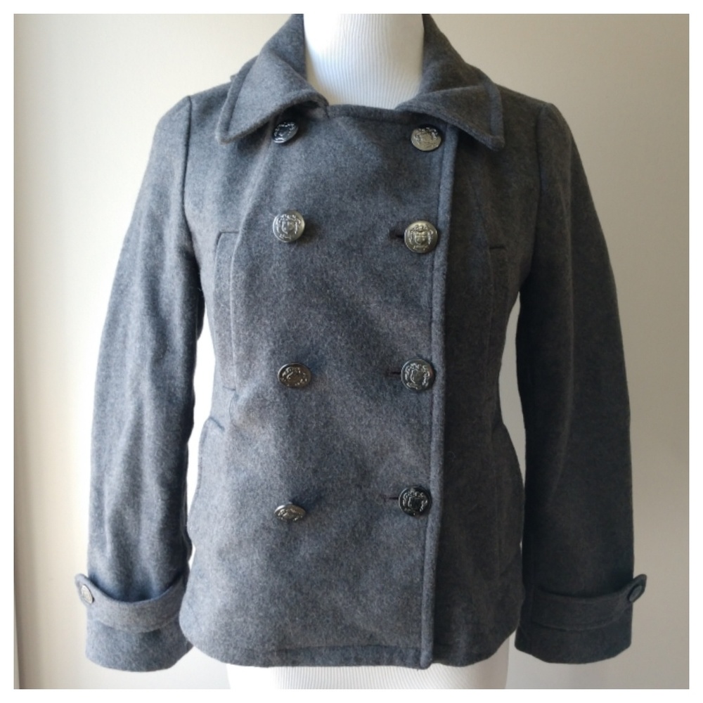 Gap Gray Coat - Picture 7 of 9